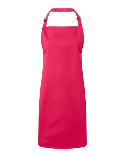 Artisan Collection by Reprime Recycled Bib Apron RP150 #color_Hot Pink