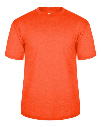 Badger Triblend Performance T-Shirt 4940 #color_Burnt Orange Heather