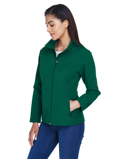 Team 365 Women's Leader Soft Shell Jacket TT80W #colormdl_Sport Forest