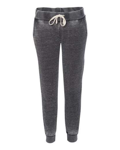 J. America Women’s Vintage Zen Fleece Joggers 8944 #color_Dark Smoke
