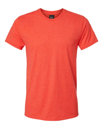 Hanes Perfect-T T-Shirt 4980 #color_Poppy Red Heather
