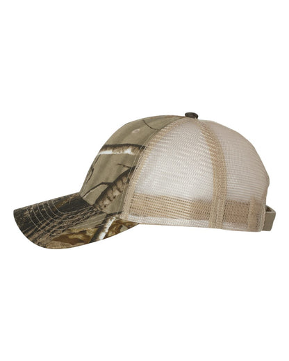 Kati Licensed Camo Mesh Back Cap LC5M #color_Realtree AP/ Tan