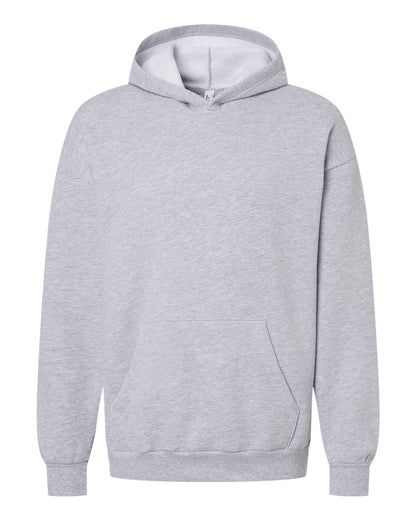 American Apparel Unisex ReFlex Fleece Hoodie Sweatshirt RF498 #color_Heather Grey
