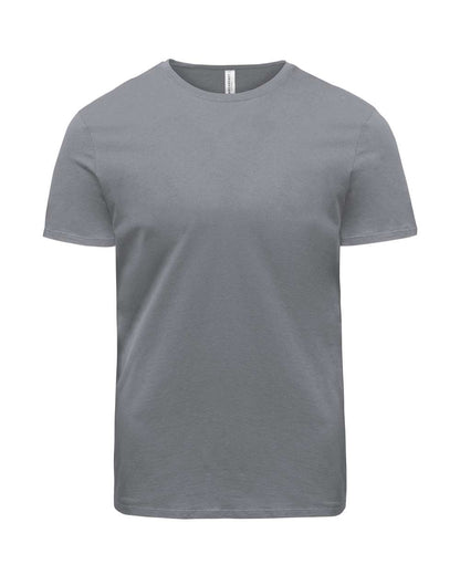 Threadfast Apparel Unisex Ultimate T-Shirt 180A #color_Smoke