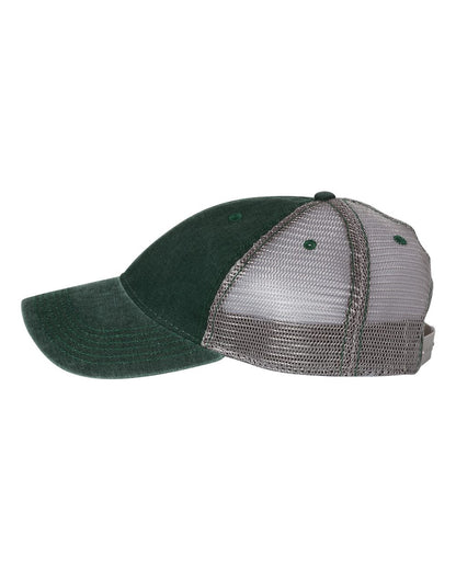 LEGACY Dashboard Trucker Cap DTA #color_Dark Green/ Grey