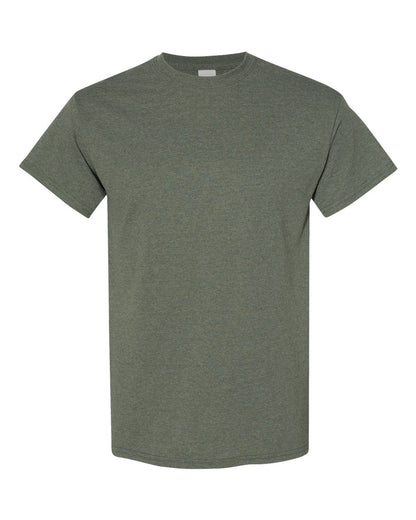 Gildan Unisex Heavy Cotton™ T-Shirt 5000 #color_Heather Military Green