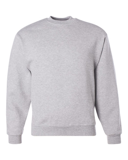 JERZEES Unisex Super Sweats NuBlend® Crewneck Sweatshirt 4662MR #color_Ash