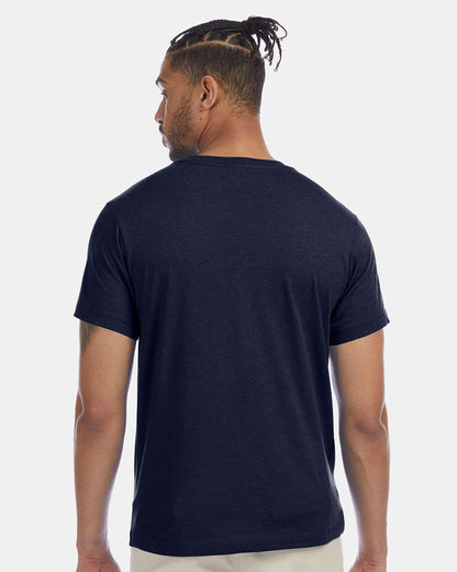 Alternative Cotton Jersey CVC Go-To Tee 1070CV #colormdl_Heather Midnight Navy