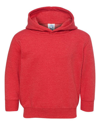 Rabbit Skins Toddler Pullover Fleece Hoodie 3326 #color_Vintage Red