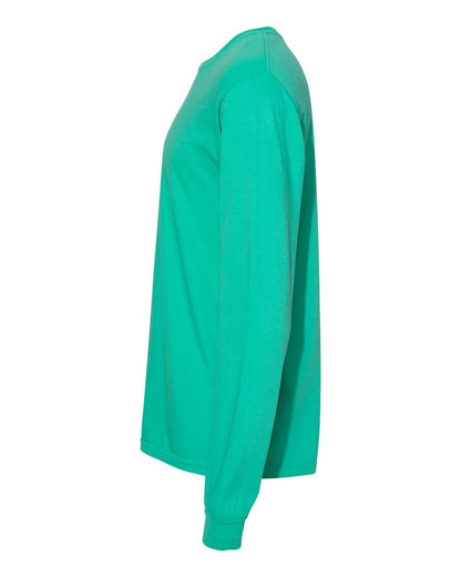 Comfort Colors Unisex Garment-Dyed Heavyweight Long Sleeve T-Shirt 6014 #color_Island Green