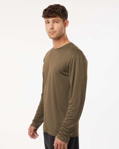 AllPro Unisex Pro-Lock Performance Long Sleeve T-Shirt 48400 #colormdl_Cigar