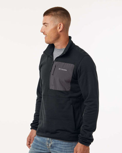 Columbia Men's Columbia Hike™ II Half-Zip Pullover 209760 #colormdl_Black