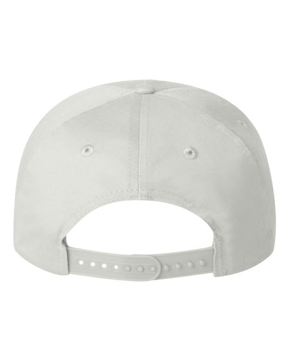 Valucap Five-Panel Twill Cap 8869 #color_White