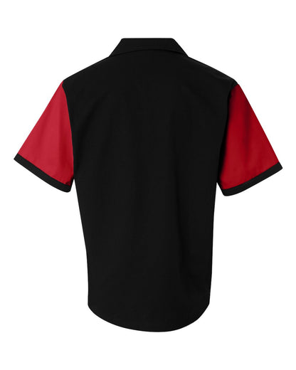 Hilton Unisex Cruiser Bowling Shirt HP2243 #color_Red