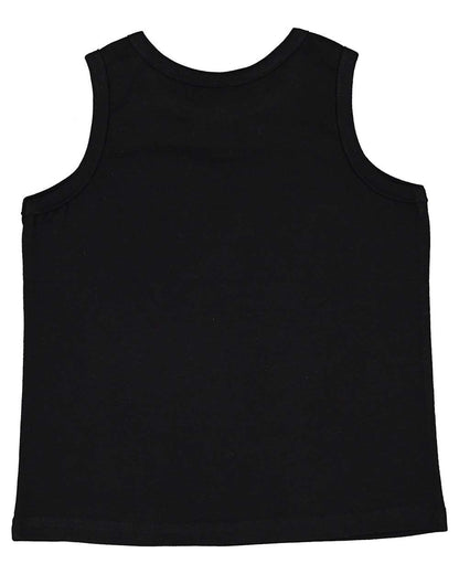 Rabbit Skins Toddler Fine Jersey Tank 3323 #color_Black