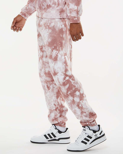 Dyenomite Dream Tie-Dyed Sweatpants 973VR #colormdl_Copper Crystal