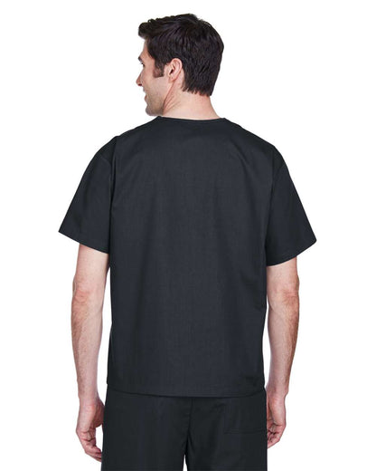 Harriton Unisex Restore Scrub Top M897 #colormdl_Black