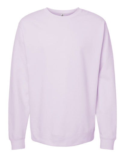 Independent Trading Co. Midweight Crewneck Sweatshirt SS3000 #color_Lavender