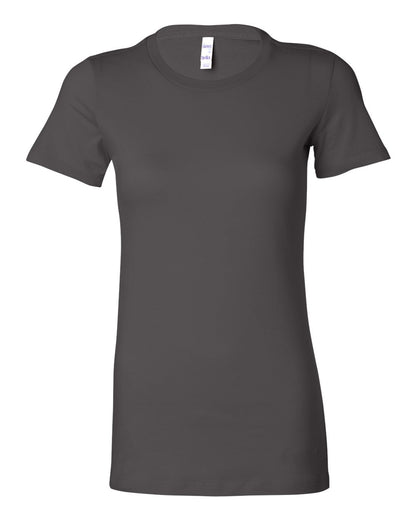 BELLA + CANVAS Women's Slim Fit Tee 6004 #color_Asphalt