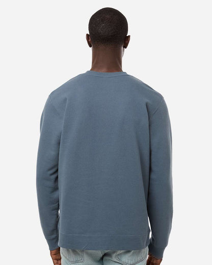 Independent Trading Co. Unisex Midweight Crewneck Sweatshirt SS3000 #colormdl_Storm Blue