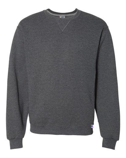 Russell Athletic Unisex Dri Power® Crewneck Sweatshirt 698HBM #color_Black Heather