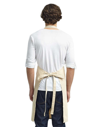 Artisan Collection by Reprime Calibre Heavy Cotton Canvas Bib Apron RP130 #colormdl_Natural