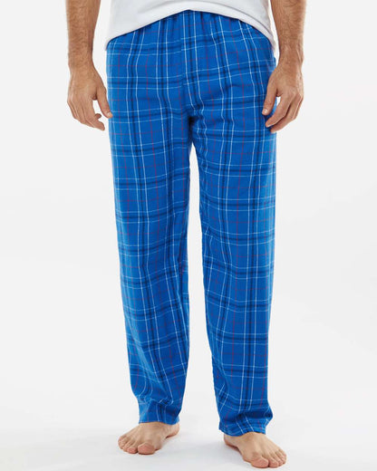 Boxercraft Harley Flannel Pants BM6624 #colormdl_Royal Field Day Plaid