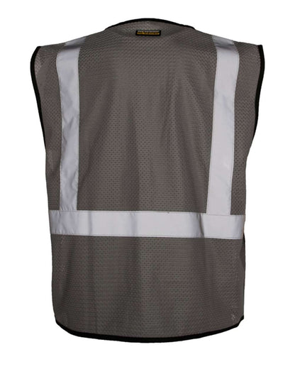 Kishigo Unisex EV Series® Enhanced Visibility Non-ANSI Vest B120-131 #color_Grey - B131