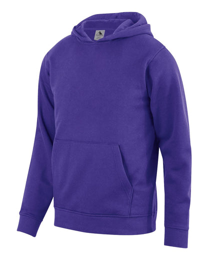 Augusta Sportswear Youth 60/40 Fleece Hoodie 5415 #color_Purple