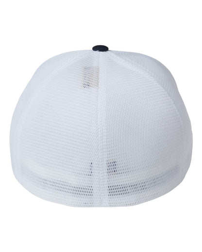 Flexfit Unipanel™ Trucker Cap 5511UP #color_True Navy/ White