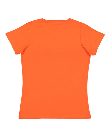 LAT Women's Fine Jersey Tee 3516 #color_Orange