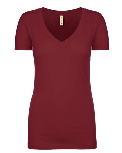 Next Level Women's Eco Performance V-Neck T-Shirt 4240 #color_Cardinal