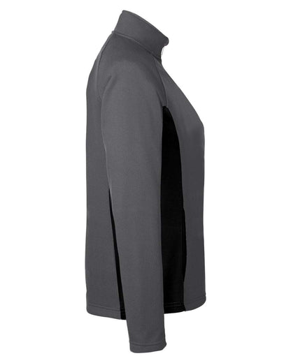 Spyder Women's Constant Half-Zip Pullover Sweater S16562 #color_Polar/ Black