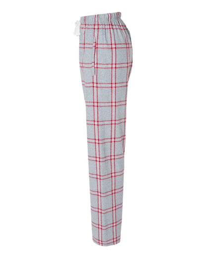 Boxercraft Women's Haley Flannel Pants BW6620 #color_Oxford Red Tomboy Plaid