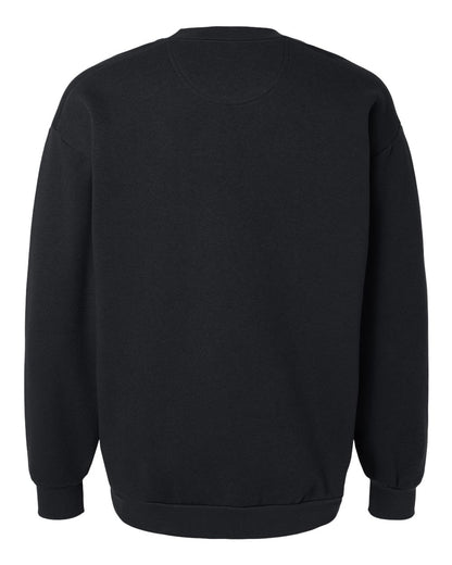 American Apparel Unisex ReFlex Fleece Crewneck Sweatshirt RF496 #color_Black