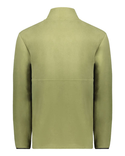 Augusta Sportswear Eco Revive™ Polar Fleece Quarter-Zip Pullover 6855 #color_Olive