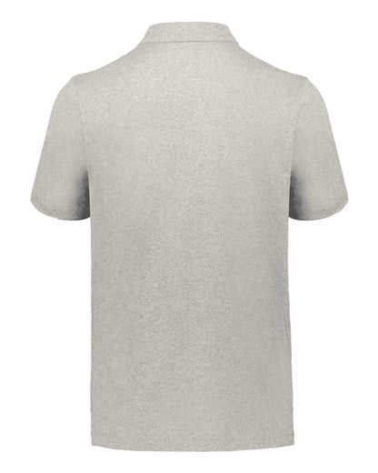 Holloway Men's Eco Revive™ Ventura Soft Knit Polo 223554 #color_Grey Heather