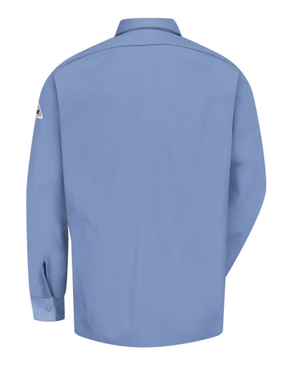 Bulwark Work Shirt - EXCEL FR® ComforTouch - Tall Sizes SLW2T #color_Light Blue