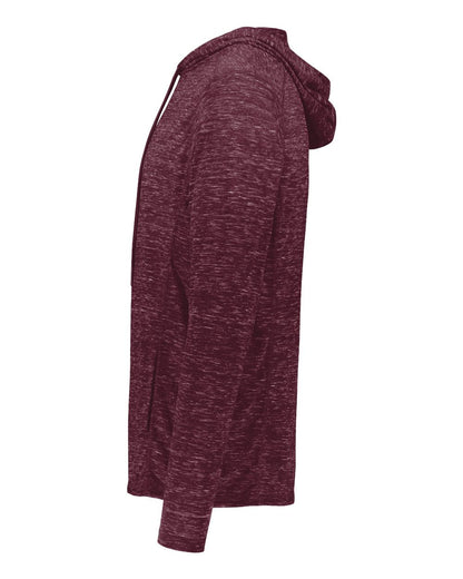 Holloway Men's Eco Revive™ Monterey Hooded Sweatshirt 222745 #color_Maroon Heather