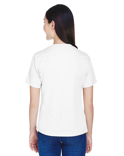 Team 365 Ladies' Zone Performance T-Shirt TT11W #color_WHITE