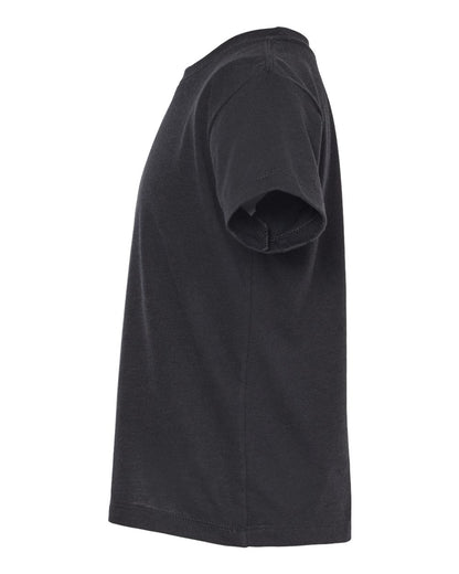 BELLA + CANVAS Toddler Triblend Tee 3413T #color_Solid Black Triblend