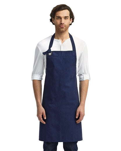 Artisan Collection by Reprime Calibre Heavy Cotton Canvas Bib Apron RP130 #colormdl_Navy