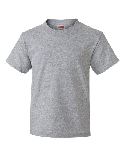 Fruit of the Loom HD Cotton Youth Short Sleeve T-Shirt 3930BR #color_Athletic Heather