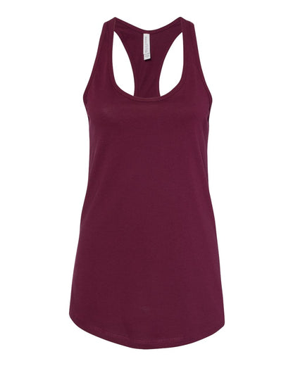 BELLA + CANVAS Women's Jersey Racerback Tank 6008 #color_Maroon