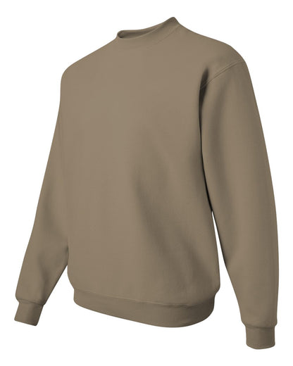 JERZEES Unisex NuBlend® Crewneck Sweatshirt 562MR #color_Khaki