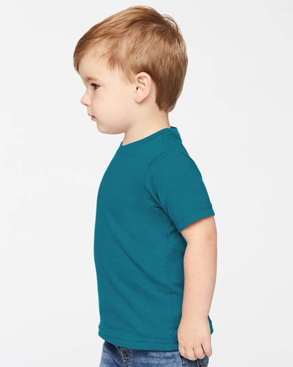 Rabbit Skins Toddler Fine Jersey Tee 3321 #colormdl_Oceanside