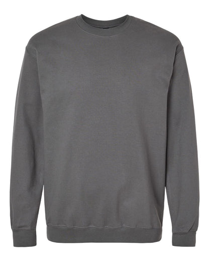 Gildan Unisex Softstyle® Midweight Crewneck Sweatshirt SF000 #color_Charcoal
