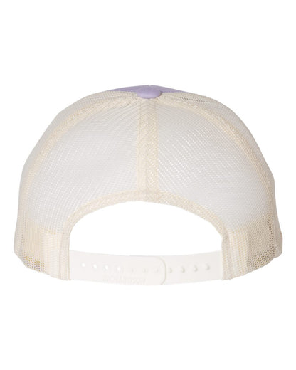 Richardson Low Pro Trucker Cap 115 #color_Lilac/ Birch