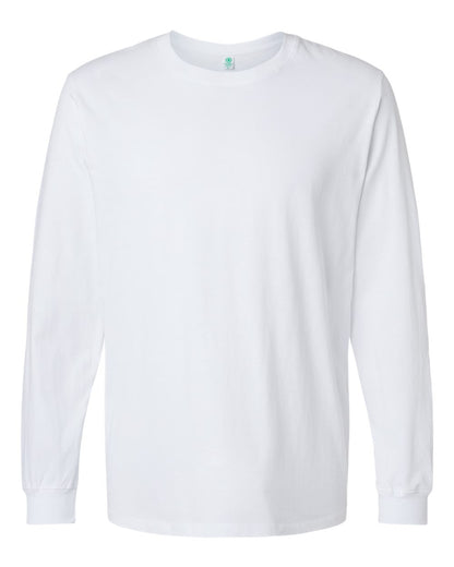 SoftShirts Unisex Classic Long Sleeve T-Shirt 220 #color_White