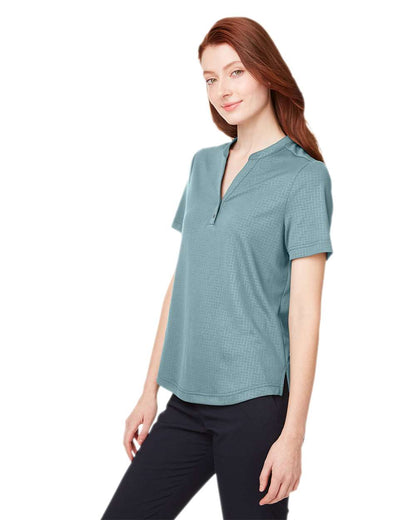 North End Women's Replay Recycled Polo NE102W #colormdl_Opal Blue